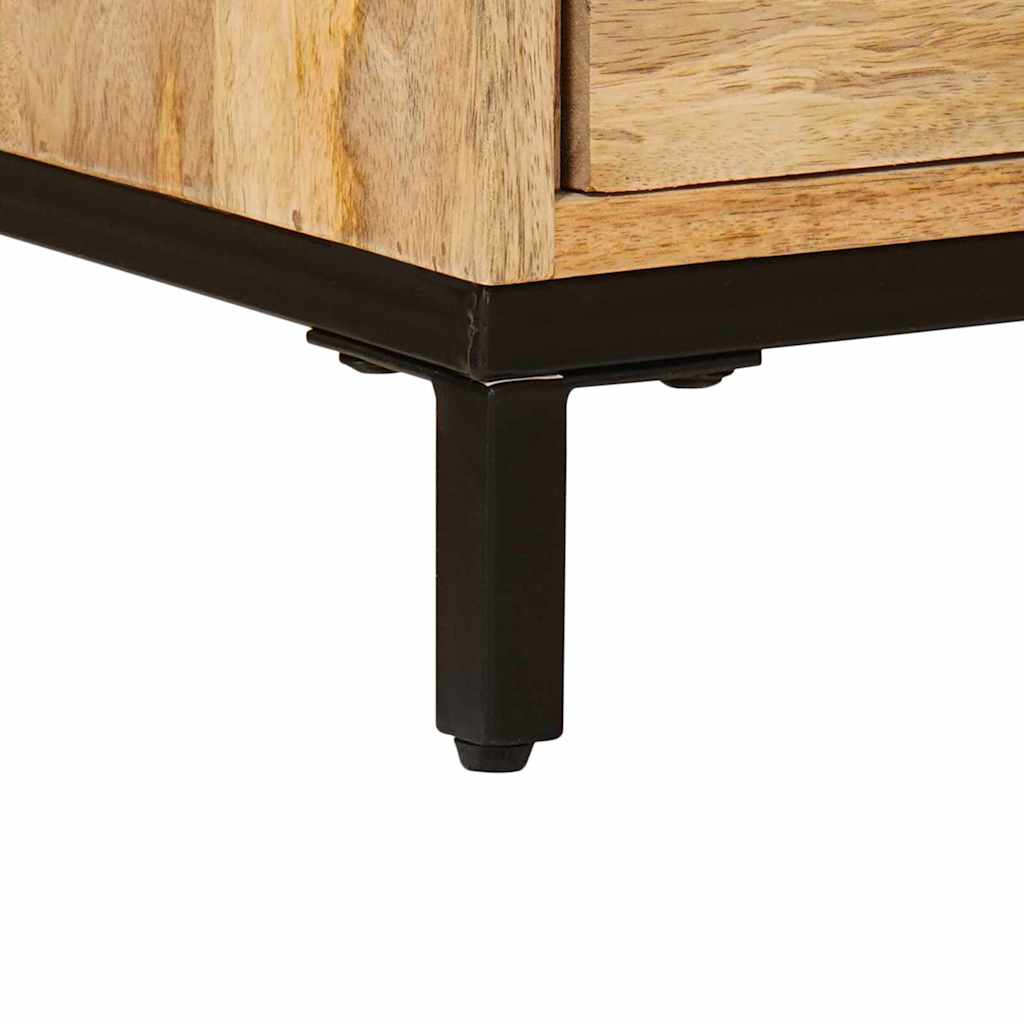 vidaXL Βάσεις Τηλεόρασης Καφέ 110 x 30 x 46 εκ. Στερεό ξύλο μάνγκο