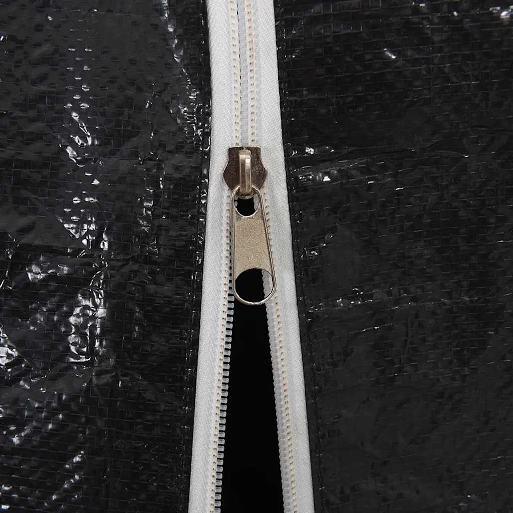 vidaxL Ράφι για καυσόξυλα με κάλυμμα βροχής 151x40,5x110,5 εκ.