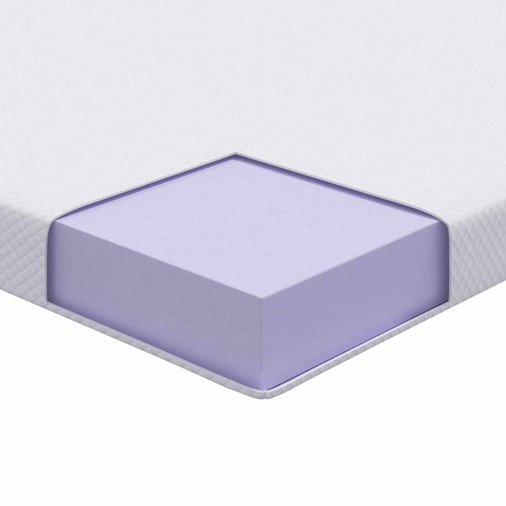 vidaXL Στρώμα μνήμης 140 x 190 cm Thick Μαλακό Ύφασμα-100% πολυέστερ
