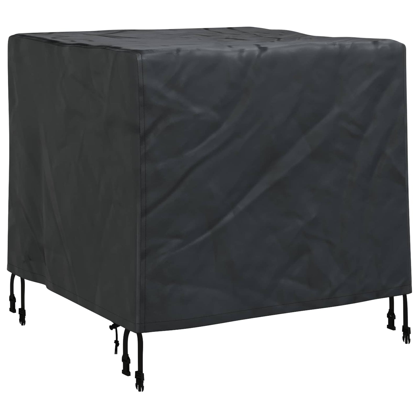 vidaXL Κάλυμμα επίπλων Μαύρο 74 x 74 x 60 εκ Ύφασμα Oxford 210D