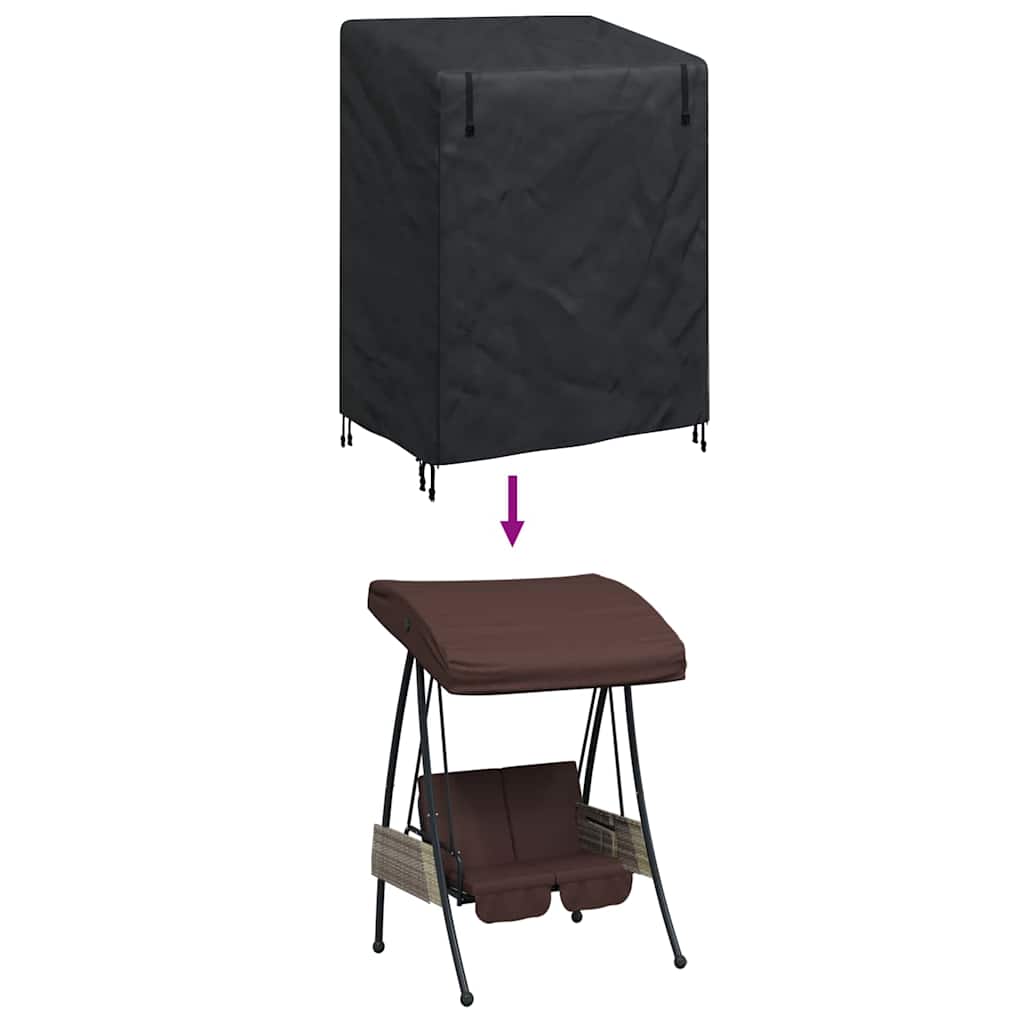 vidaXL Κάλυμμα για κούνια εξωτερικού χώρου 120 x 90 x 155 εκ.