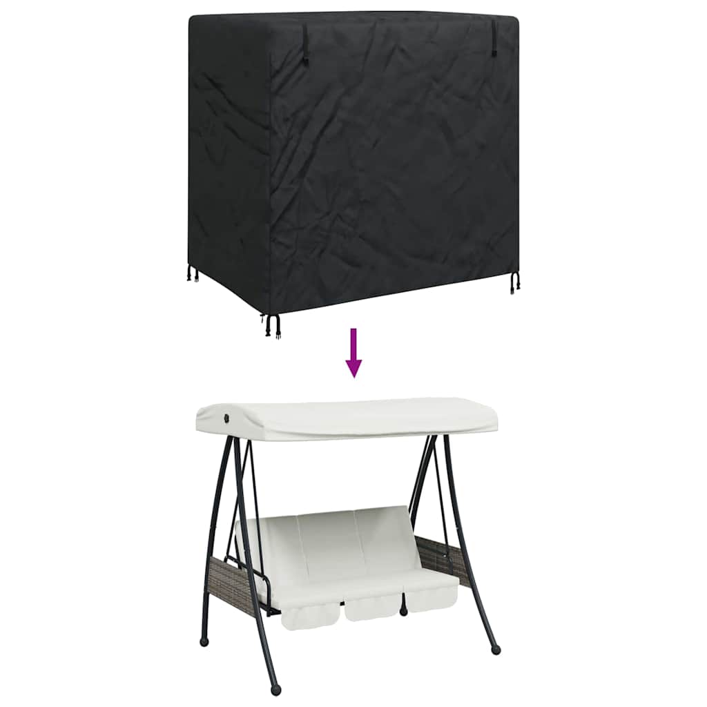 vidaXL Κάλυμμα για κούνια εξωτερικού χώρου 175 x 125 x 160 εκ