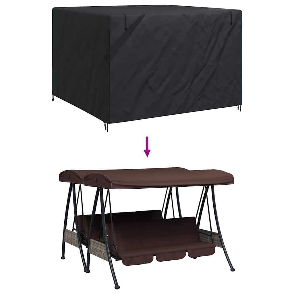 vidaXL Κάλυμμα για κούνια εξωτερικού χώρου 250 x 250 x 160 εκ