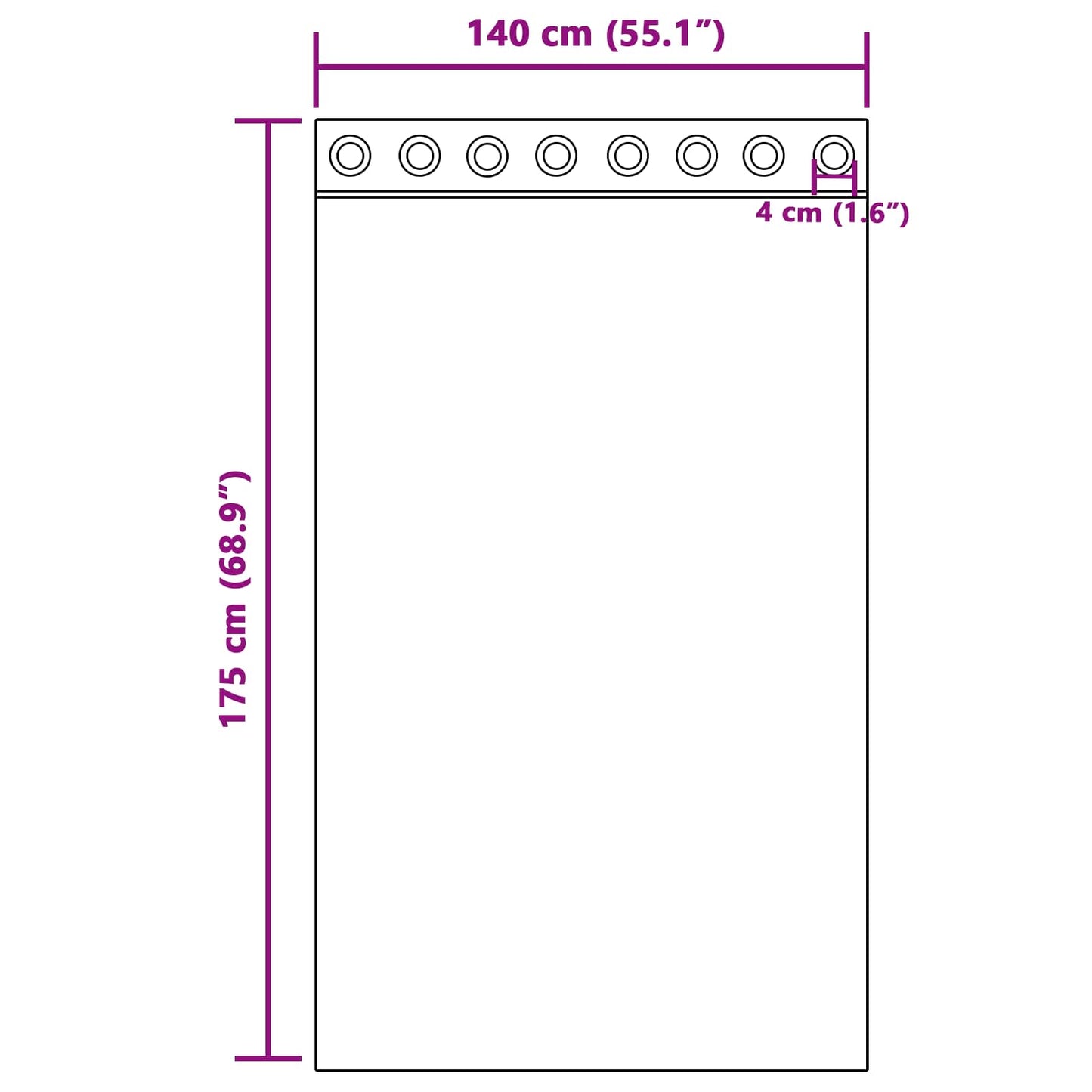 vidaXL Κουρτίνες συσκότισης 2 τμχ. Κόκκινο 140 x 175 cm Βελούδο
