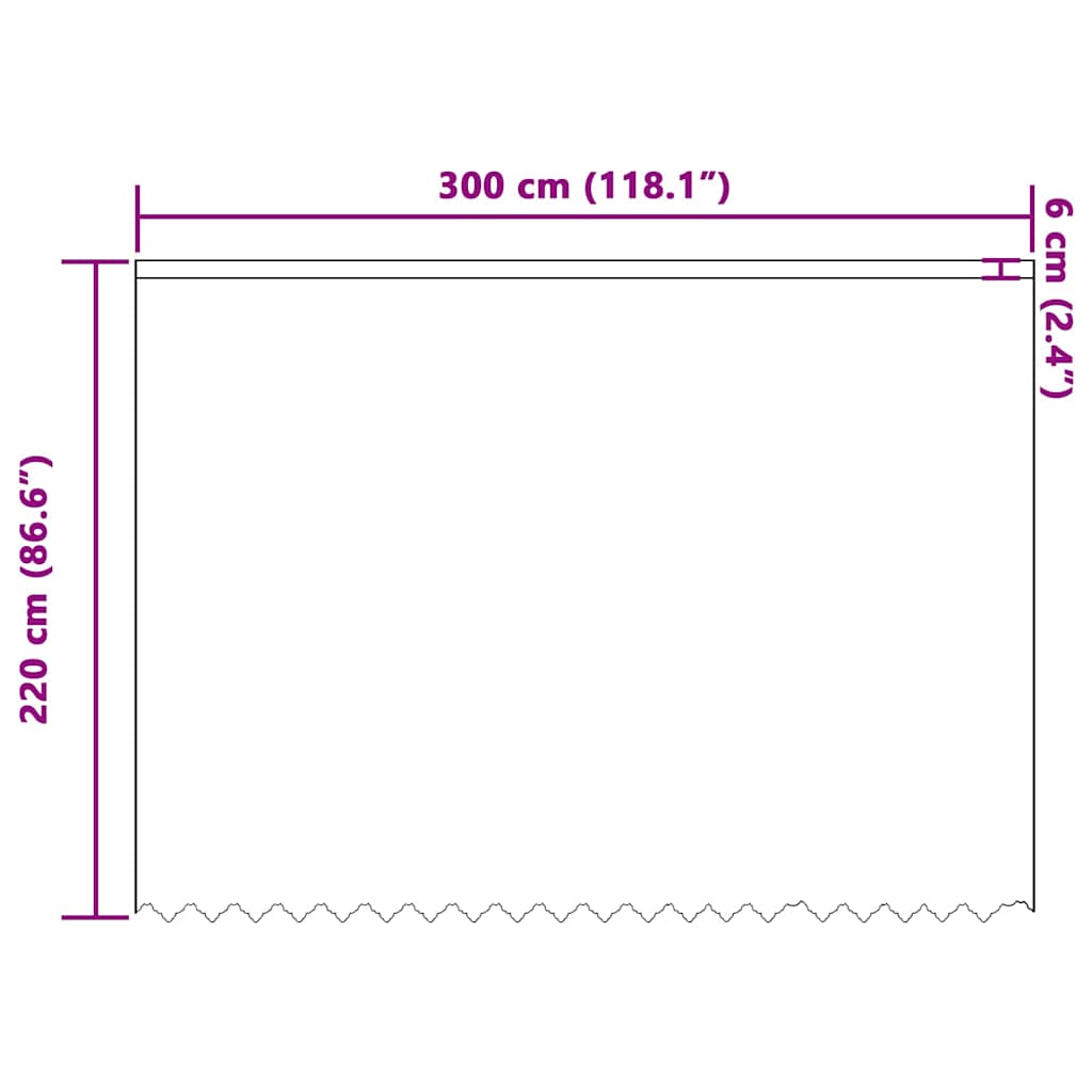 vidaXL Κουρτίνες με κουρτίνες Λευκό 500x100cm Πολυεστέρας
