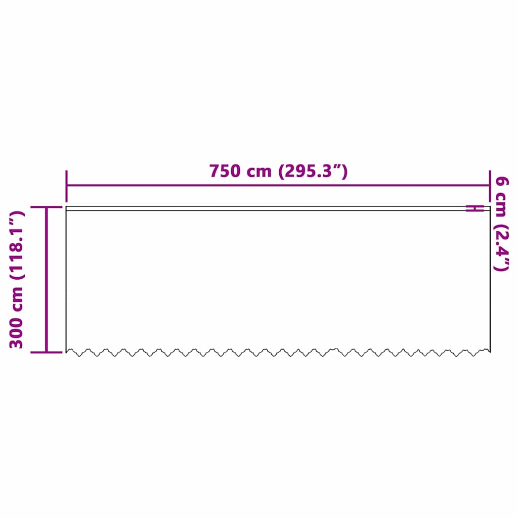 vidaXL Κουρτίνες με κουρτίνες Λευκό 500x100cm Πολυεστέρας