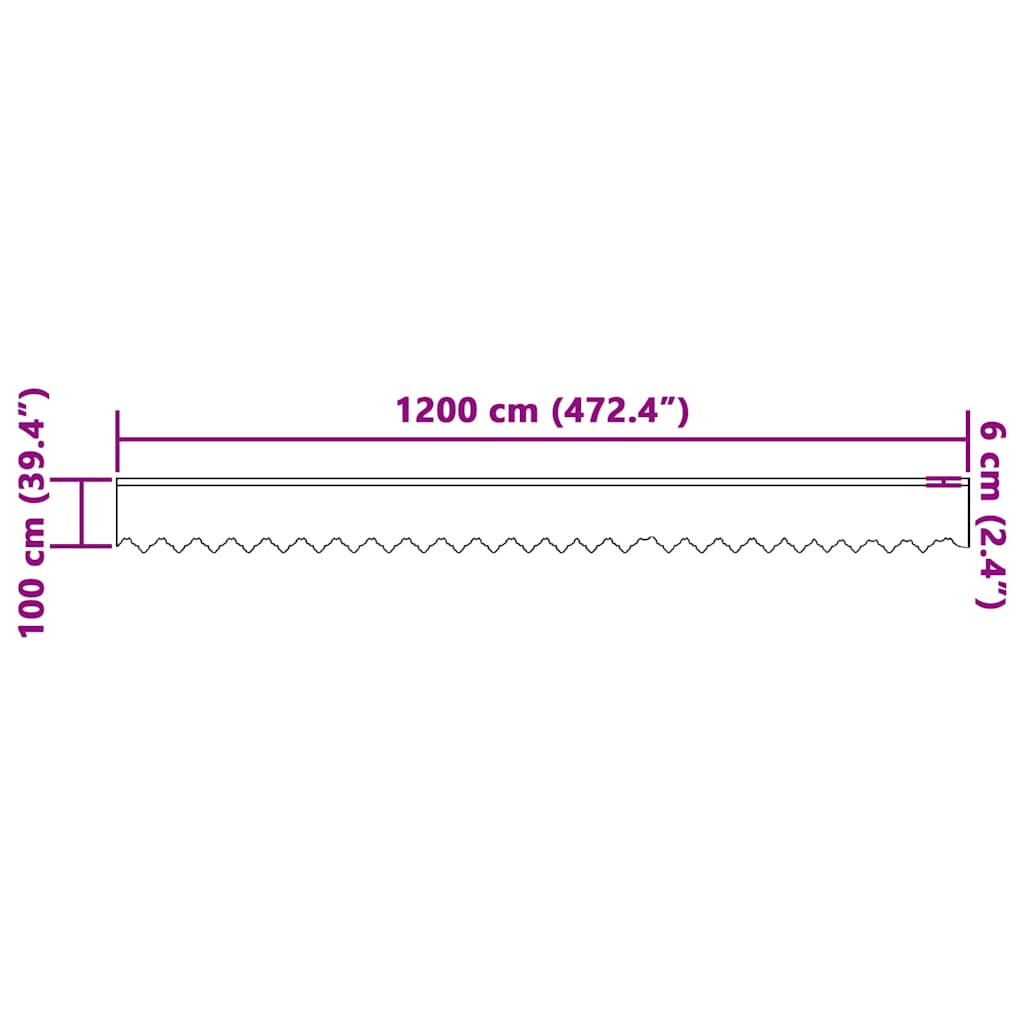 vidaXL Κουρτίνες με κουρτίνες Λευκό 500x100cm Πολυεστέρας