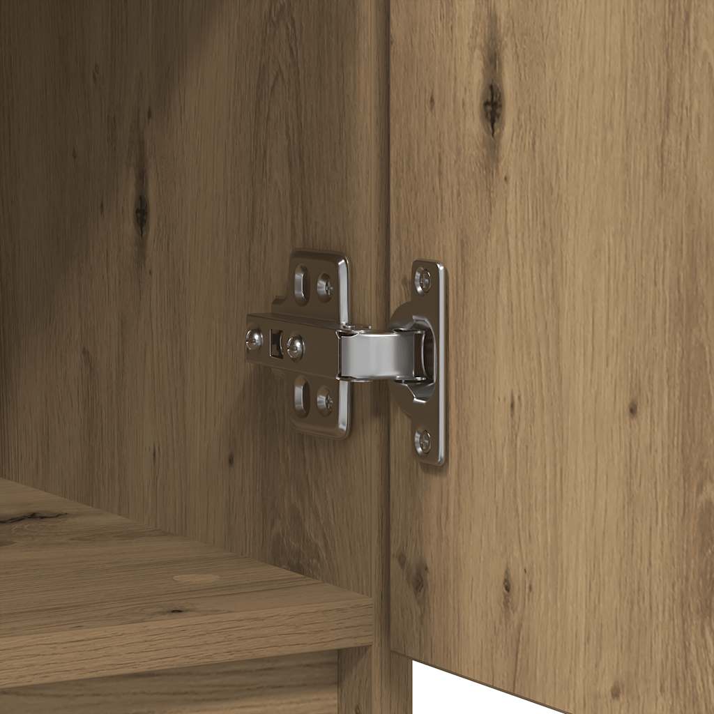 vidaXL Συρταριέρα με Συρτάρια Τεχνίτης Δρυς 71x35x65 εκ. Επεξ. Ξύλο