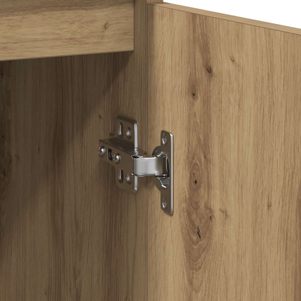 vidaXL Συρταριέρα με Συρτάρια Τεχνίτης Δρυς 71x35x84 εκ. Επεξ. Ξύλο