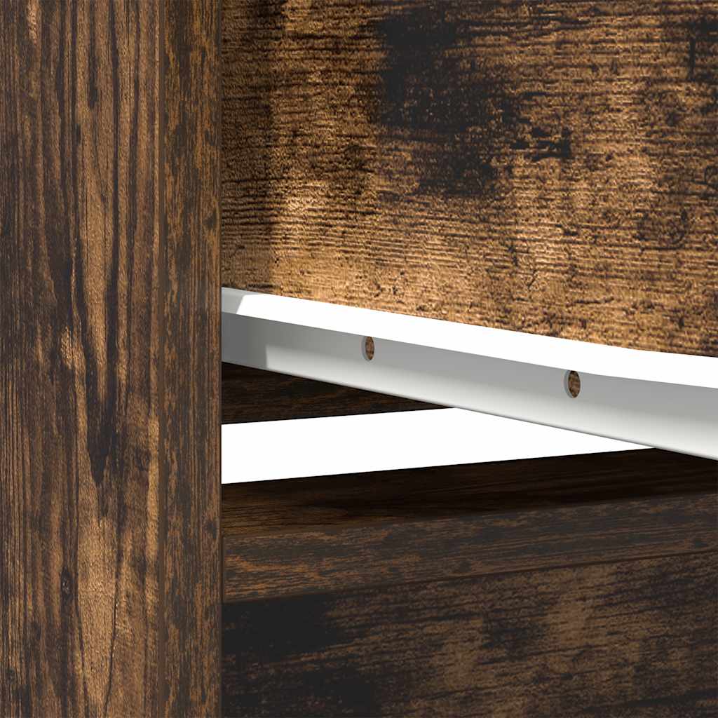 vidaXL Ντουλάπα Καπνιστή δρυς 29,5x34x119,5 εκ. Επεξεργασμένο Ξύλο