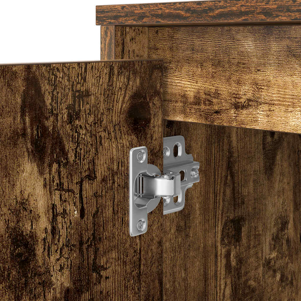 vidaXL Γραφείο Καπνιστή Δρυς 120x42x76 εκ. από Επεξεργασμένο Ξύλο