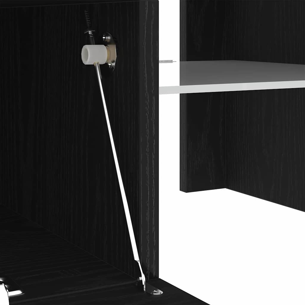 vidaXL Ντουλάπι TV Μαύρη Οξυά 120 x 35 x 40 εκ. Επεξεργασμένο ξύλο