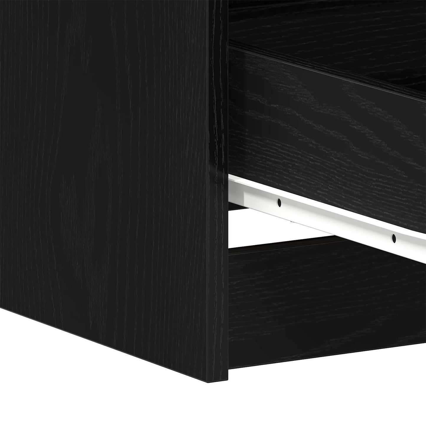 vidaXL Γραφείο Μαύρη δρυς 140 x 50 x 76 εκ. Επεξεργασμένο ξύλο