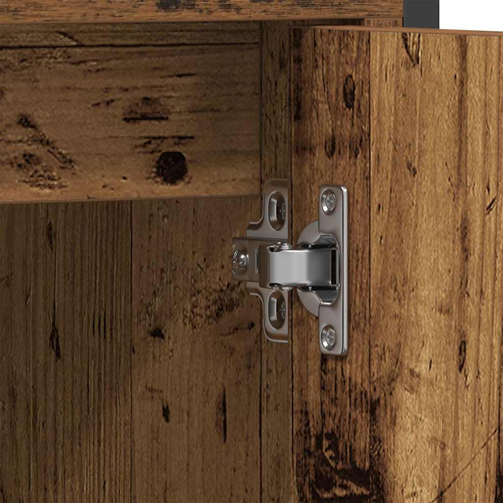 vidaXL Σετ Επίπλων Μπάνιου με αποθήκευση 2 pcs Καφέ 60 x 30 x 60 cm