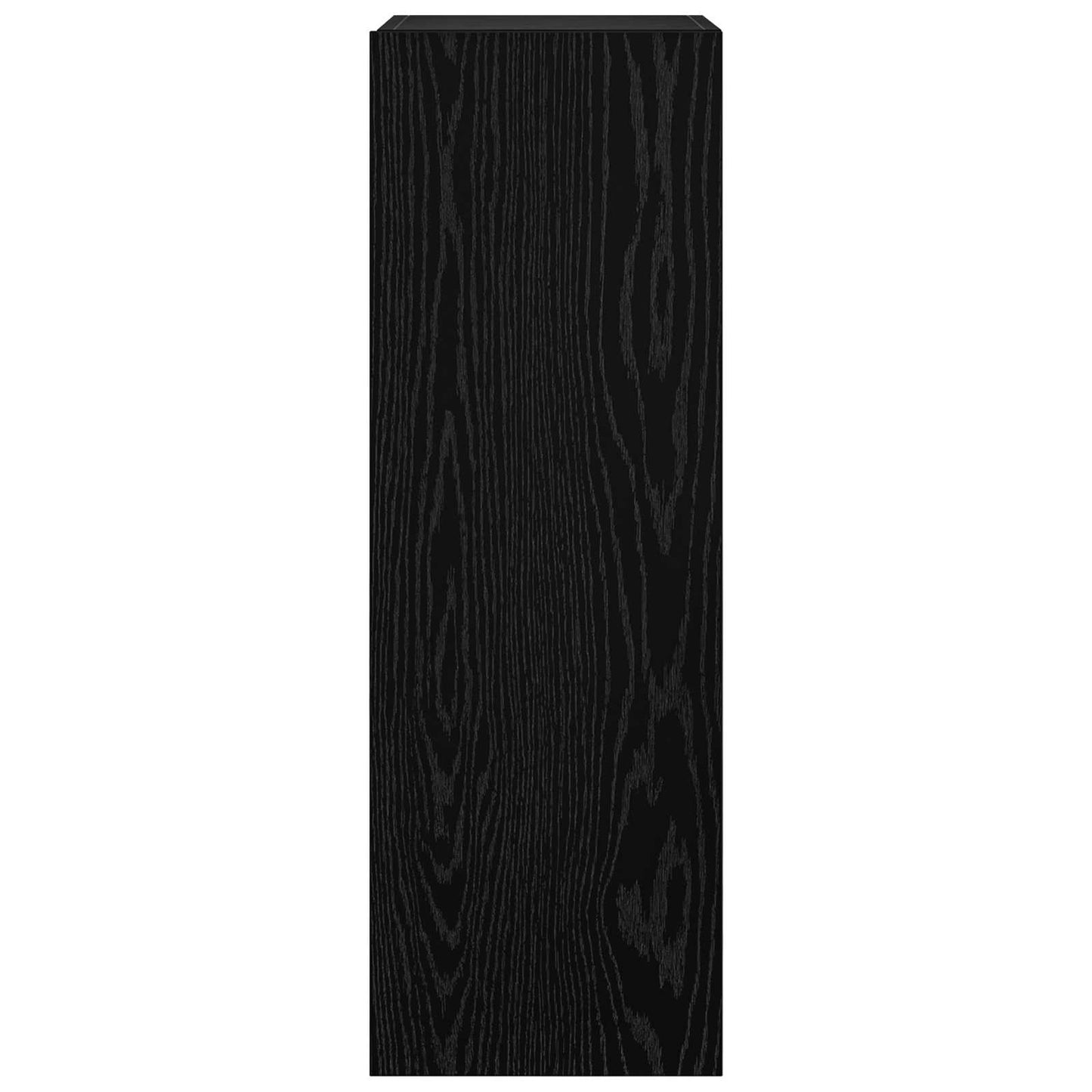 vidaXL Σετ επίπλου τηλεόρασης 8 pcs Μαύρη Οξυά Επεξεργασμένο ξύλο