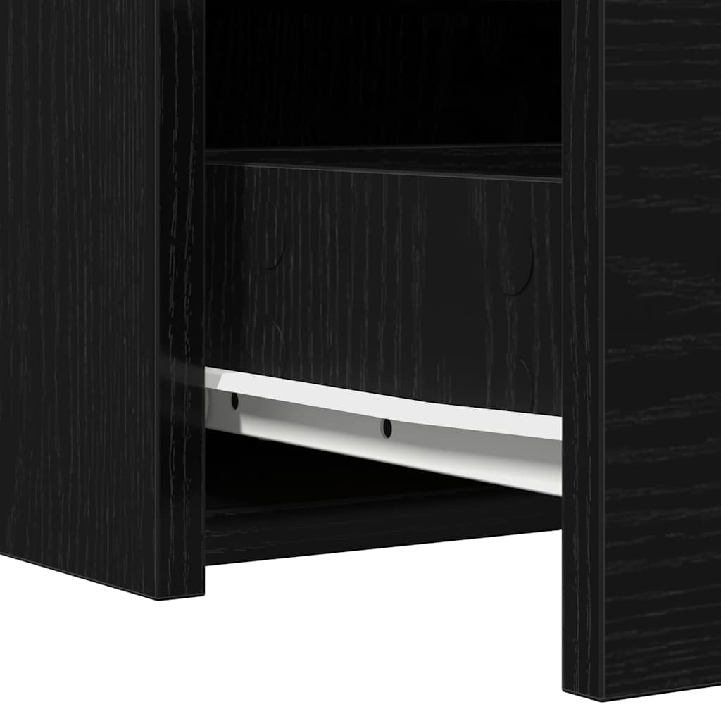 vidaXL Τραπέζι περιποίησης Μαύρο 60 x 40 x 70 εκ. Επεξεργασμένο Ξύλο