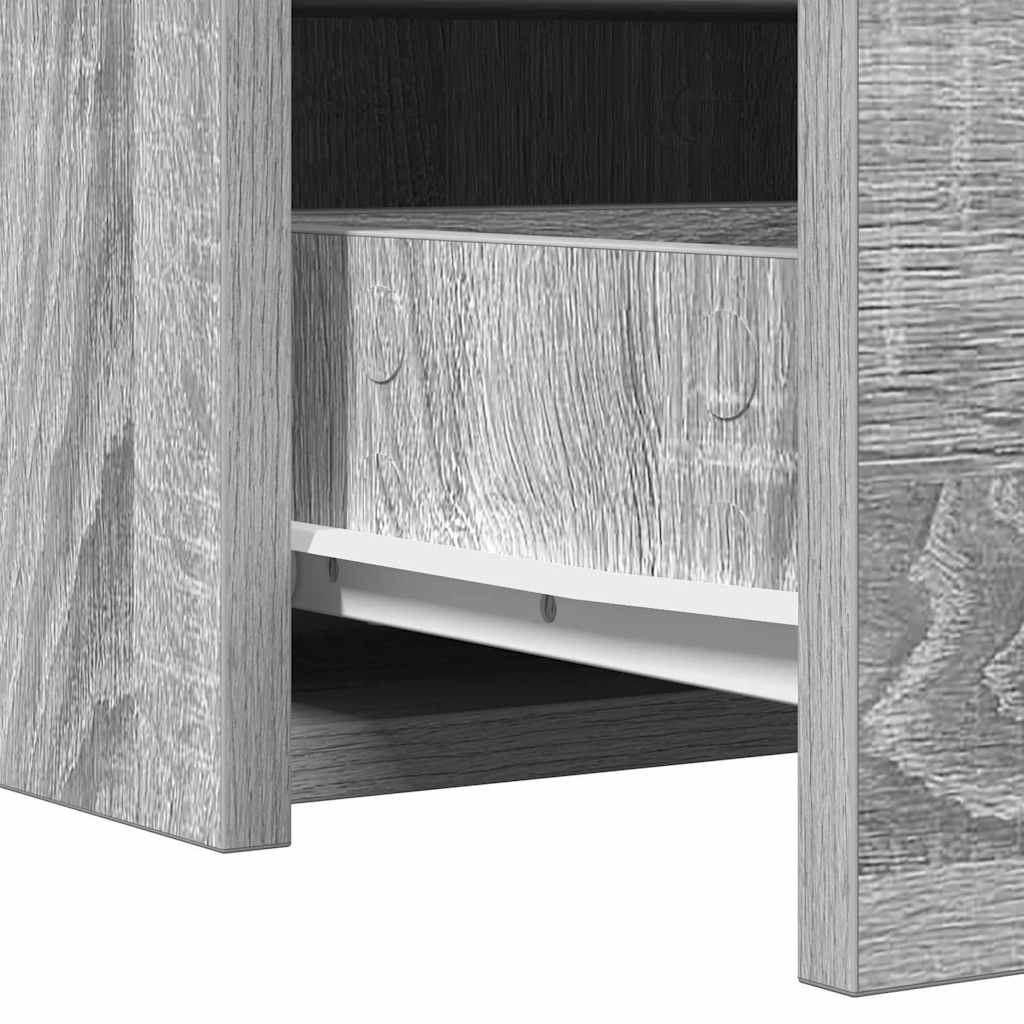 vidaXL Τραπέζι περιποίησης Γκρι 100 x 40 x 70 εκ. Επεξεργασμένο Ξύλο