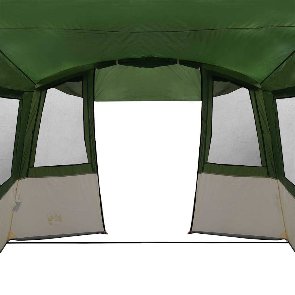 vidaXL Σκηνή Tailgate για Καραβάνι με στέγη Πράσινο 352 x 250 x 240 εκ