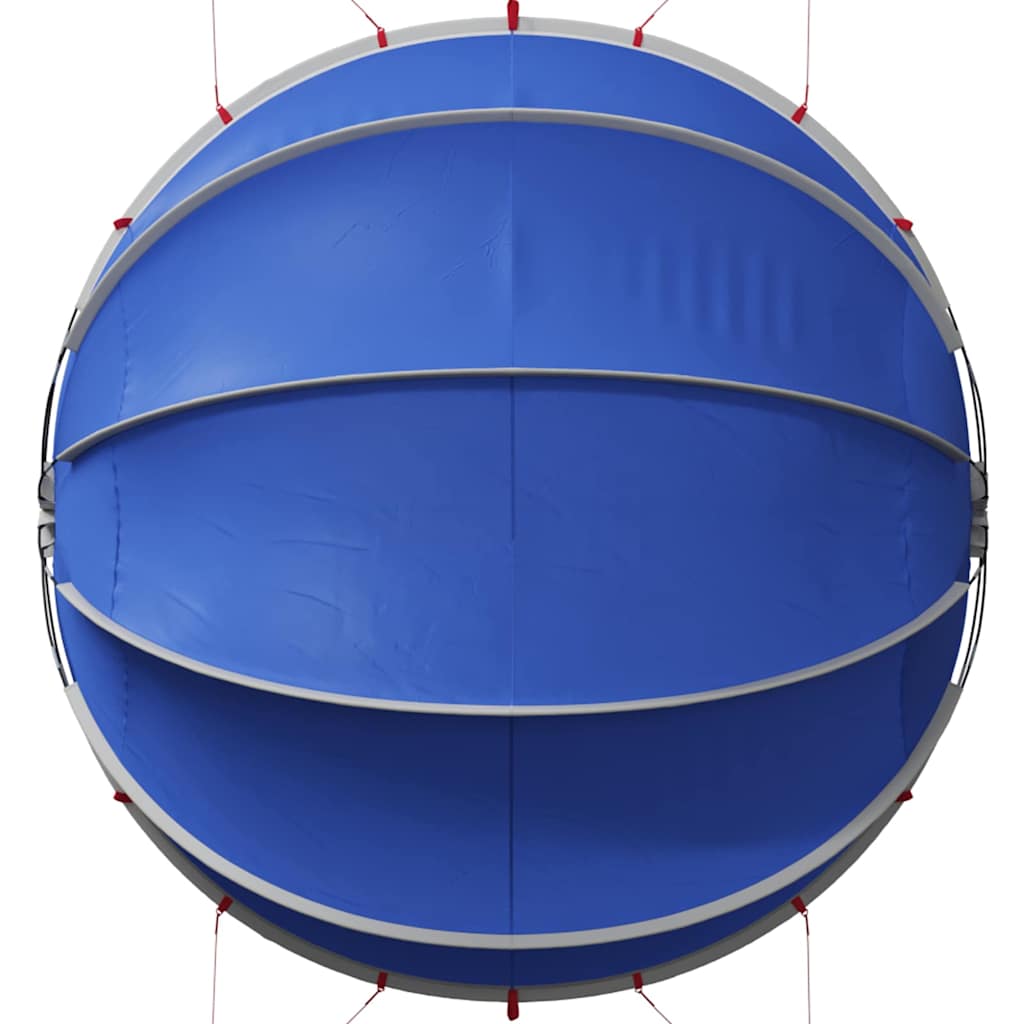 vidaXL Θόλος πισίνας Μπλε 336 x 322 x 160 εκ.