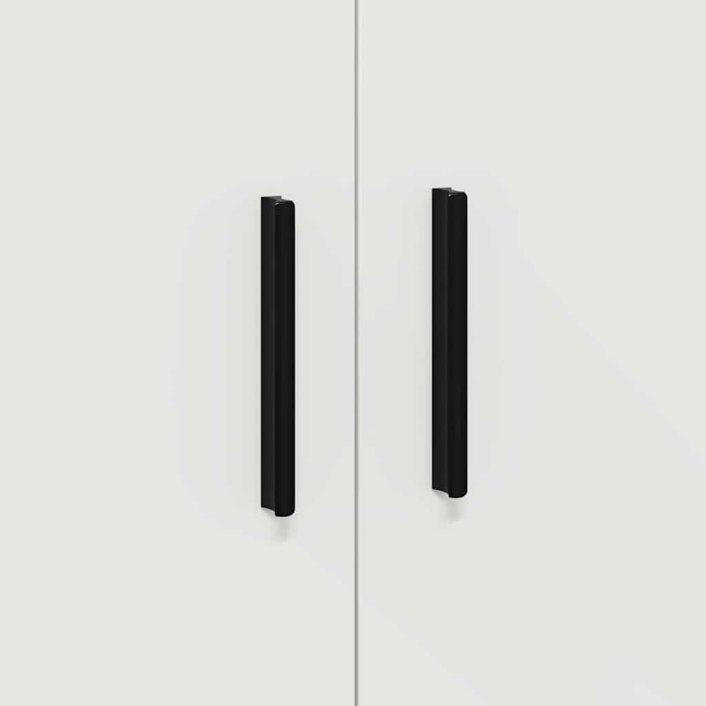 vidaXL Ντουλάπι αποθήκευσης 2 pcs Λευκό 118 x 41 x 40 εκ