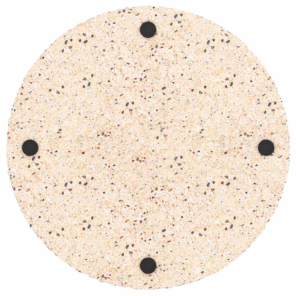 vidaXL Βάση ομπρέλας Κίτρινο και Μαύρο 45 x 45 x 40 cm