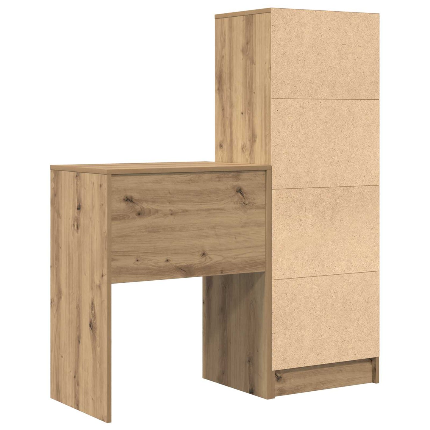 vidaXL Γραφείο Artisan Oak 105,5 x 34 x 127 εκ 2 τμχ.