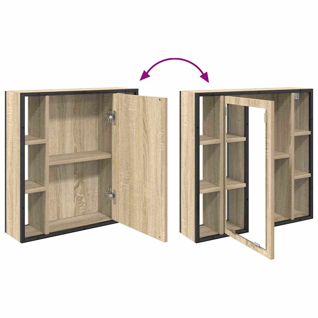 vidaXL Σετ Επίπλων Μπάνιου 2 τεμ. Καφέ 60 x 30 x 60 cm