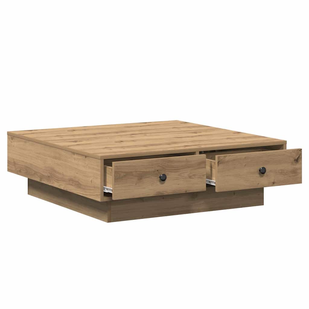 vidaXL Τραπεζάκι σαλονιού Artisan Oak 90 x 90 x 28 cm