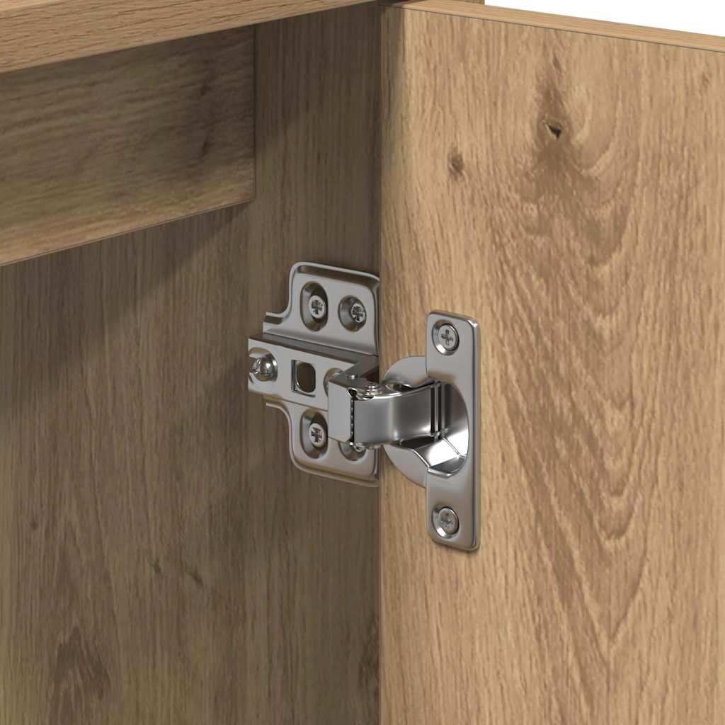 vidaXL Ντουλάπι Μπάνιου Artisan Oak 63 x 29 x 55 cm Επεξεργασμένο ξύλο