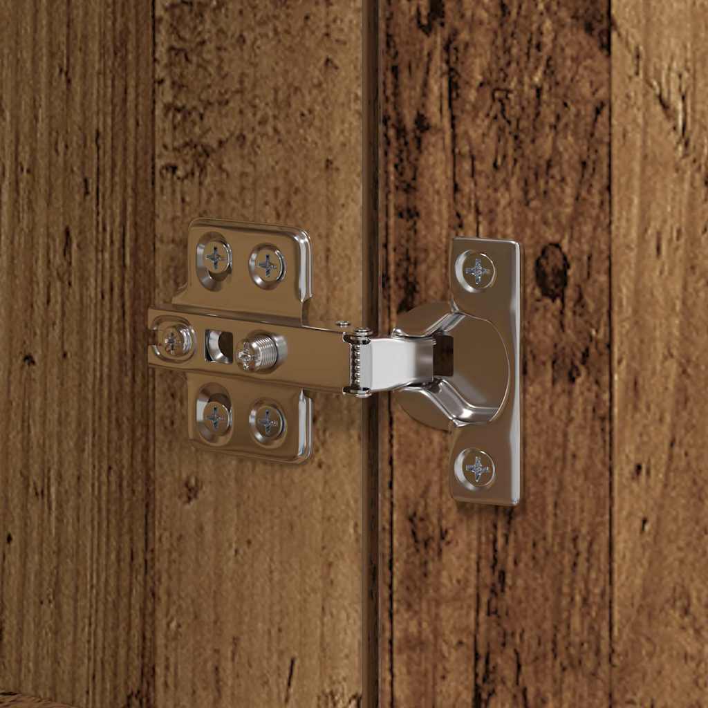 vidaXL Ντουλάπα Κουζίνας με συρτάρι Παλαιό ξύλο Επεξεργασμένο ξύλο