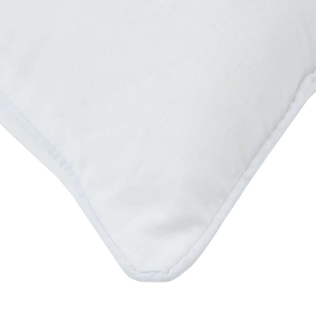 vidaXL Πάπλωμα με μαξιλάρι 2 pcs Λευκό 155 x 200 εκ. Μικροΐνες