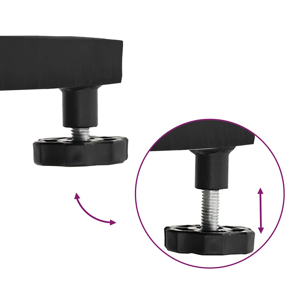 vidaXL Εξωτερική βάση ομπρέλας Μαύρο 45 x 45 x 31 εκ. Ατσάλι