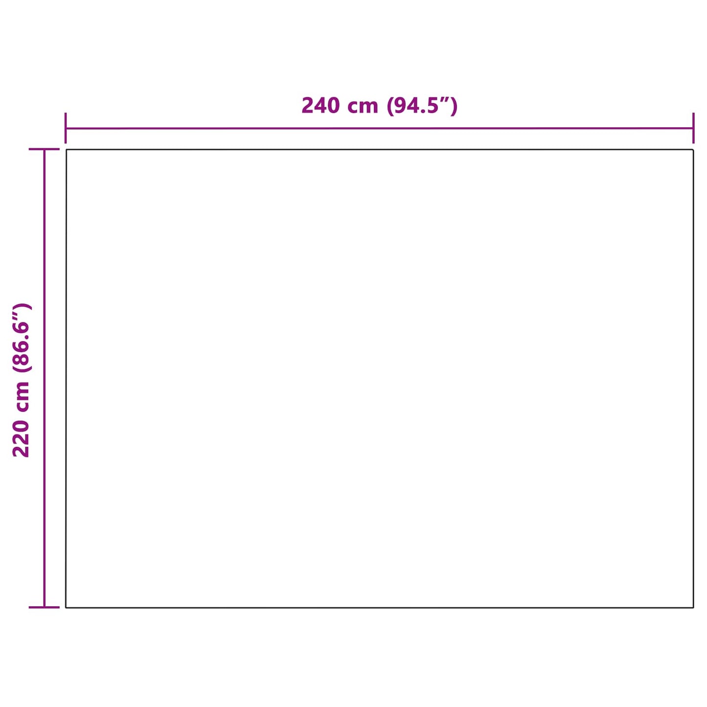 vidaXL Κουβέρτα Μπεζ 220 x 240 cm Μαλλί