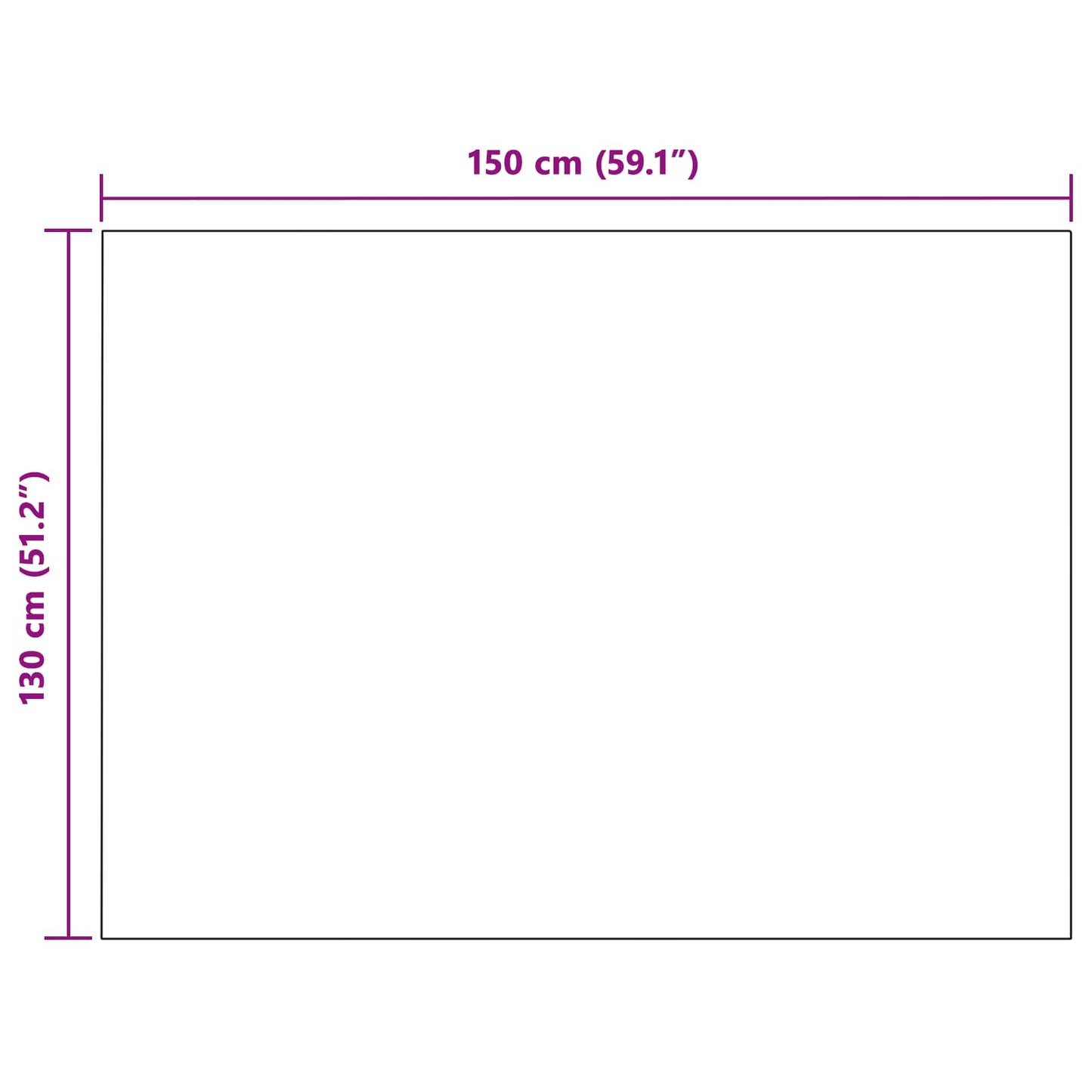 vidaXL Κουβέρτα Καμηλοπάρδαλη 130 x 150 cm Μαλλί