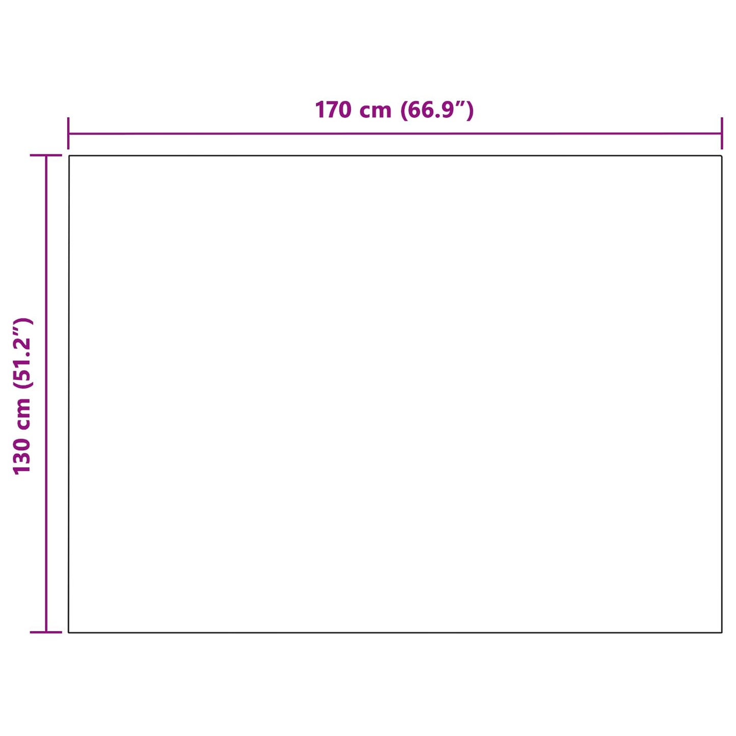 vidaXL Ριχτάρια 24 pcs Μαύρο 170 x 130 εκ. Μαλλί