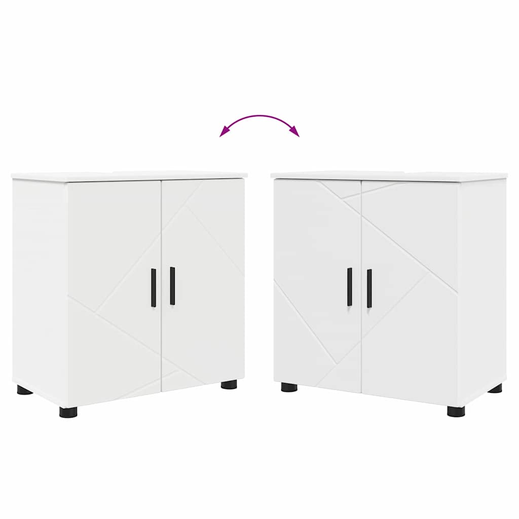 vidaXL Σετ Επίπλων Μπάνιου 4 τεμ. Λευκό 61 x 35 x 64 εκ.