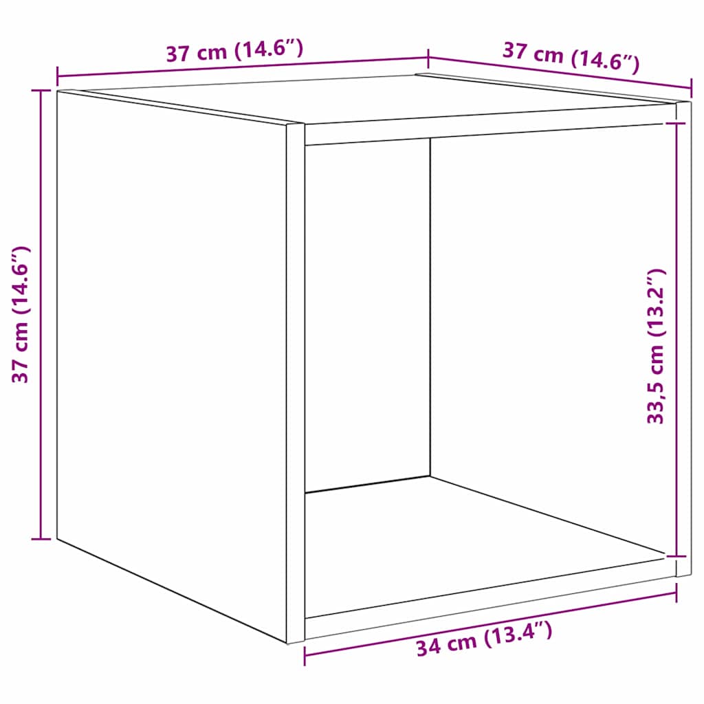 vidaXL Σετ επίπλου τηλεόρασης 3 pcs Artisan Oak Επεξεργασμένο ξύλο