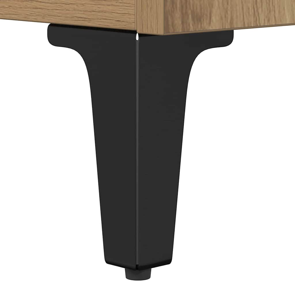 vidaXL Πλαϊνό γραφείο Artisan Oak 69,5 x 34 x 90 εκ.