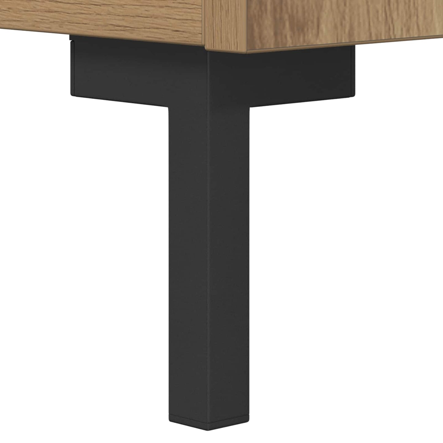 vidaXL Πλαϊνό γραφείο με συρτάρι Artisan Oak 34,5 x 34 x 90 εκ.