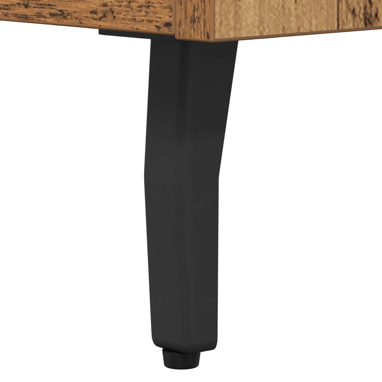 vidaXL Πλαϊνό γραφείο Παλαιό ξύλο 34 x 34.5 x 90 εκ Επεξεργασμένο ξύλο