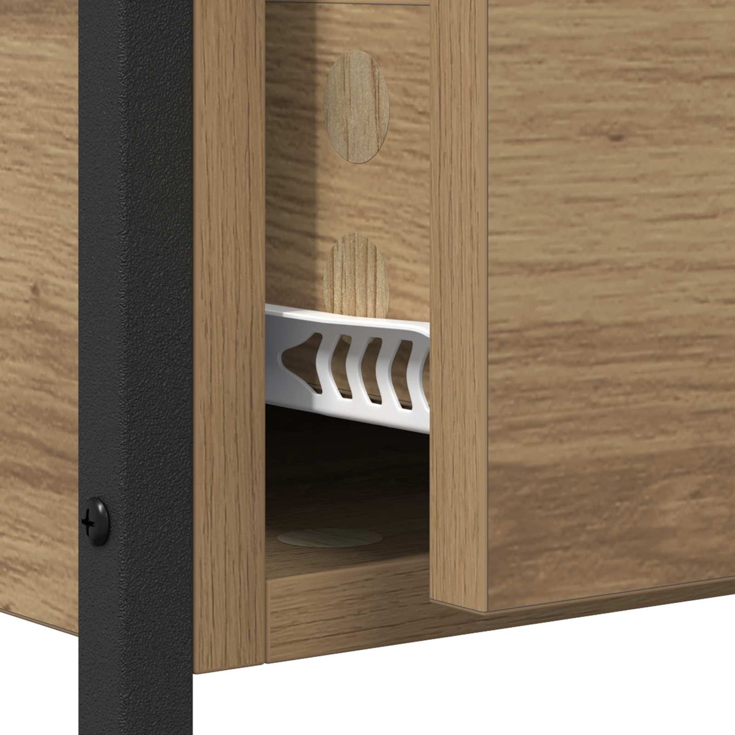 vidaXL Τραπέζι κονσόλας Artisan Oak 100 x 39 x 78,5 εκ