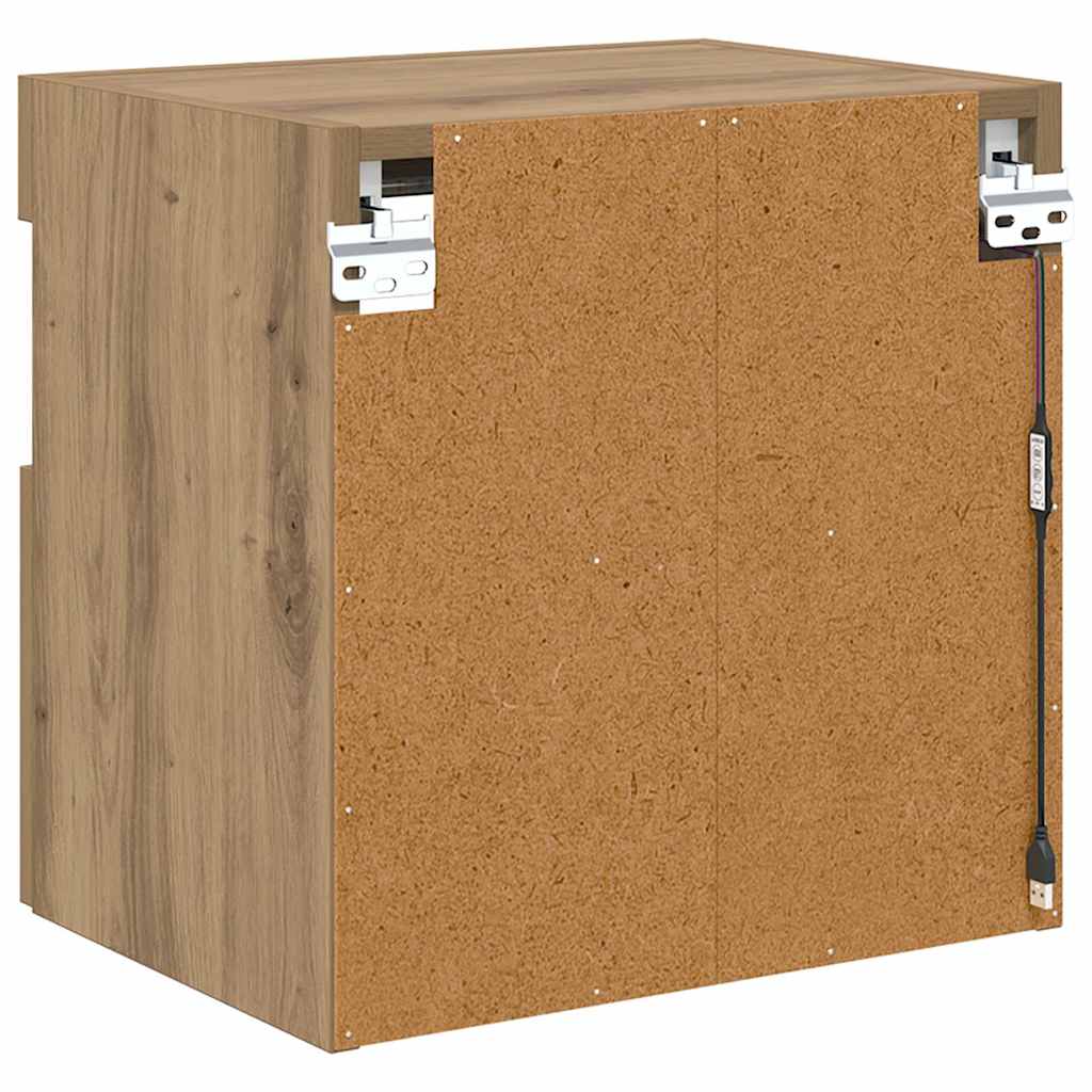 vidaXL Βάσεις τηλεόρασης 2 τμχ. Artisan Oak Επεξεργασμένο Ξύλο