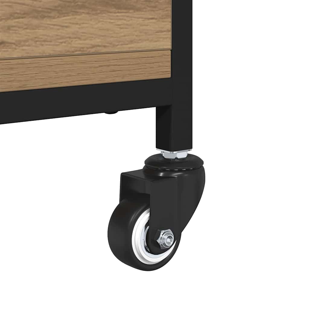 vidaXL Τραπεζάκι σαλονιού Artisan Oak 91 x 55 x 32 εκ