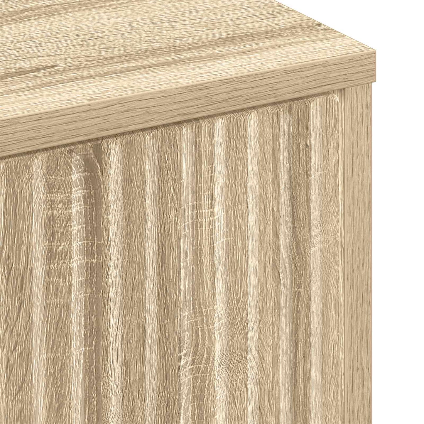 vidaXL Πλαϊνό γραφείο Δρύς Sonoma 69,5 x 33 x 82 εκ.