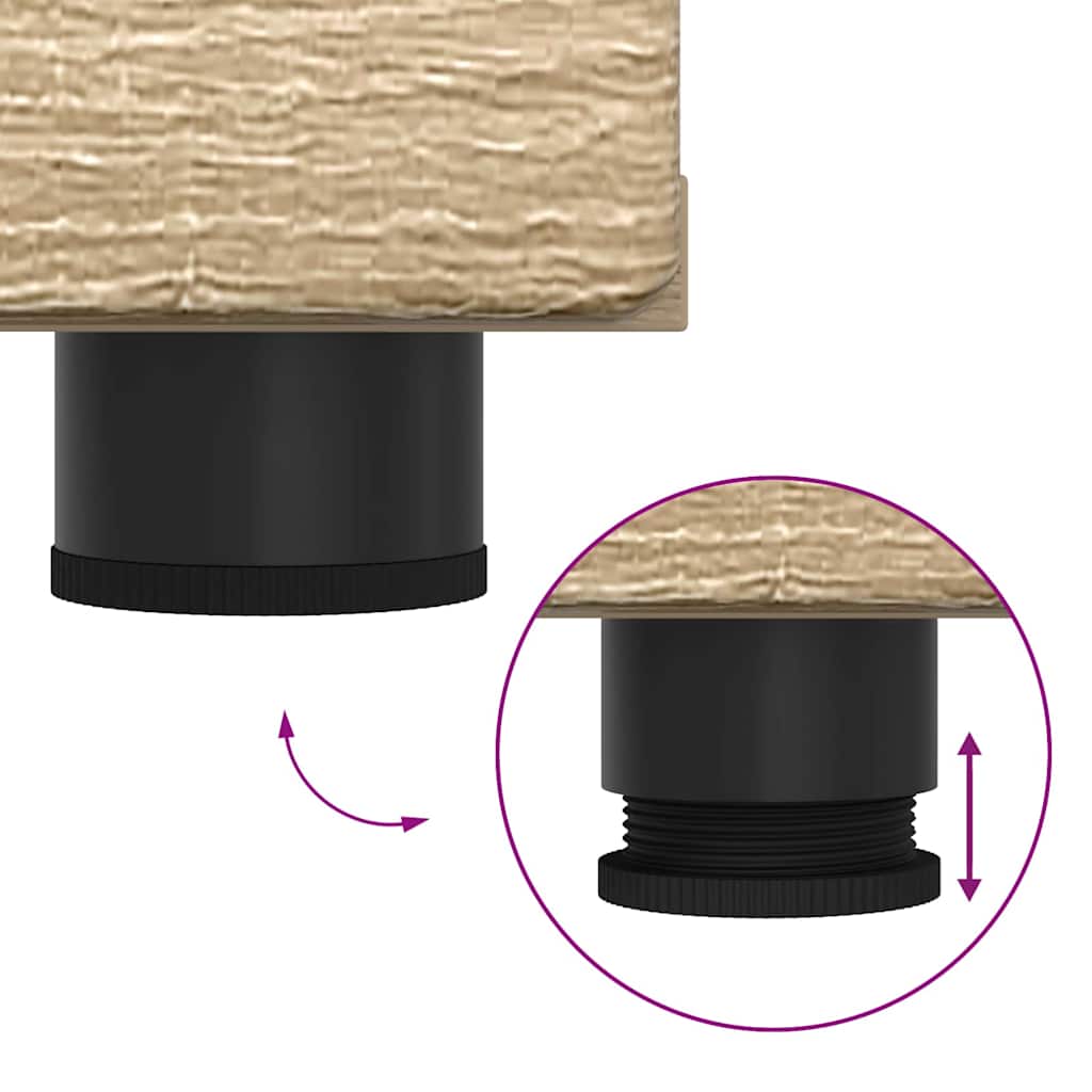 vidaXL Ξύλινο Ντουλάπι Δρύς Sonoma 150 x 39 x 30 εκ Επεξεργασμένο ξύλο