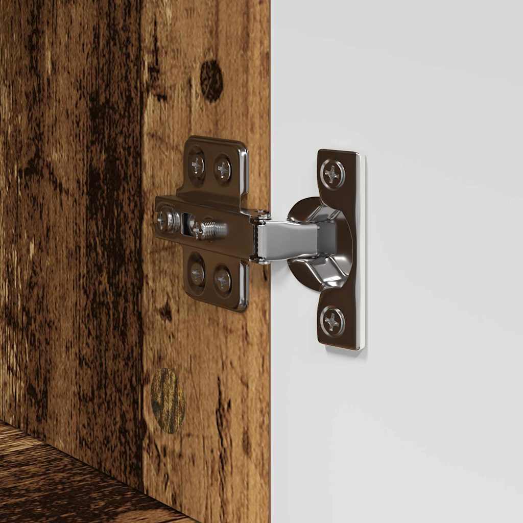 vidaXL Σετ Ντουλαπιών Μπάνιου TULUM Παλιό Ξύλο 37 x 31,5 x 82 εκ