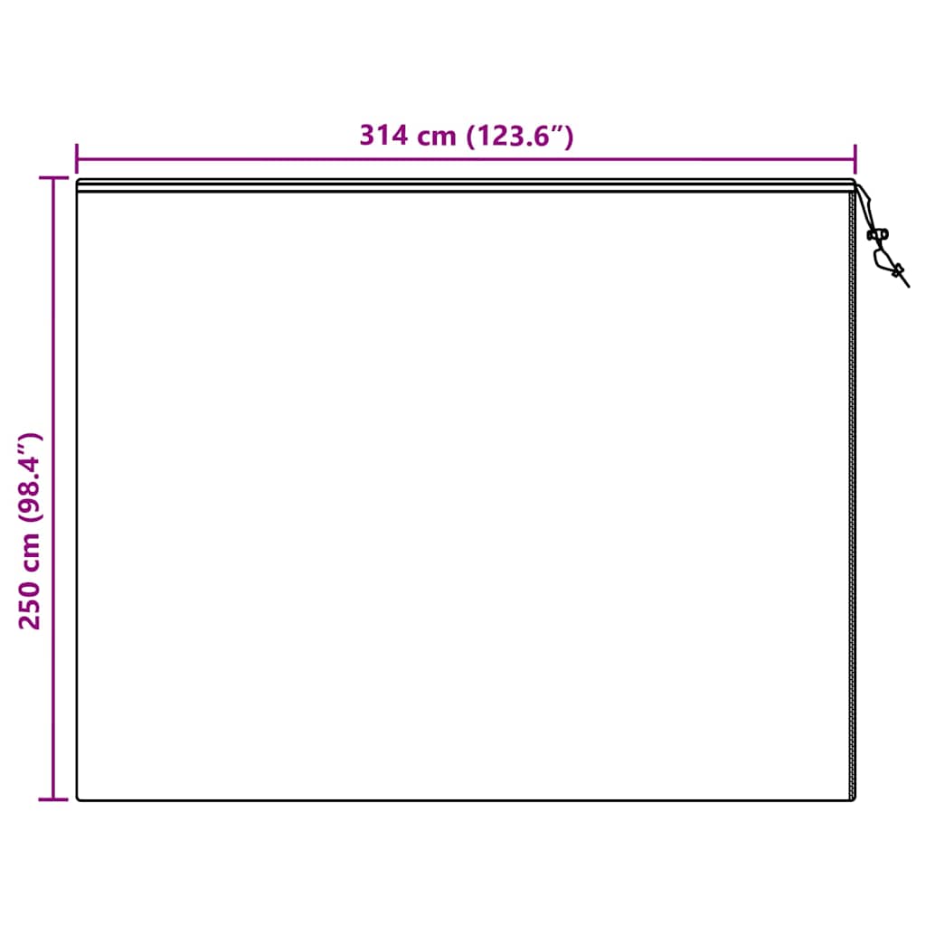 vidaXL Καλύμματα Φλις Προστασίας Φυτών από Παγετό 3 pcs Πράσινο