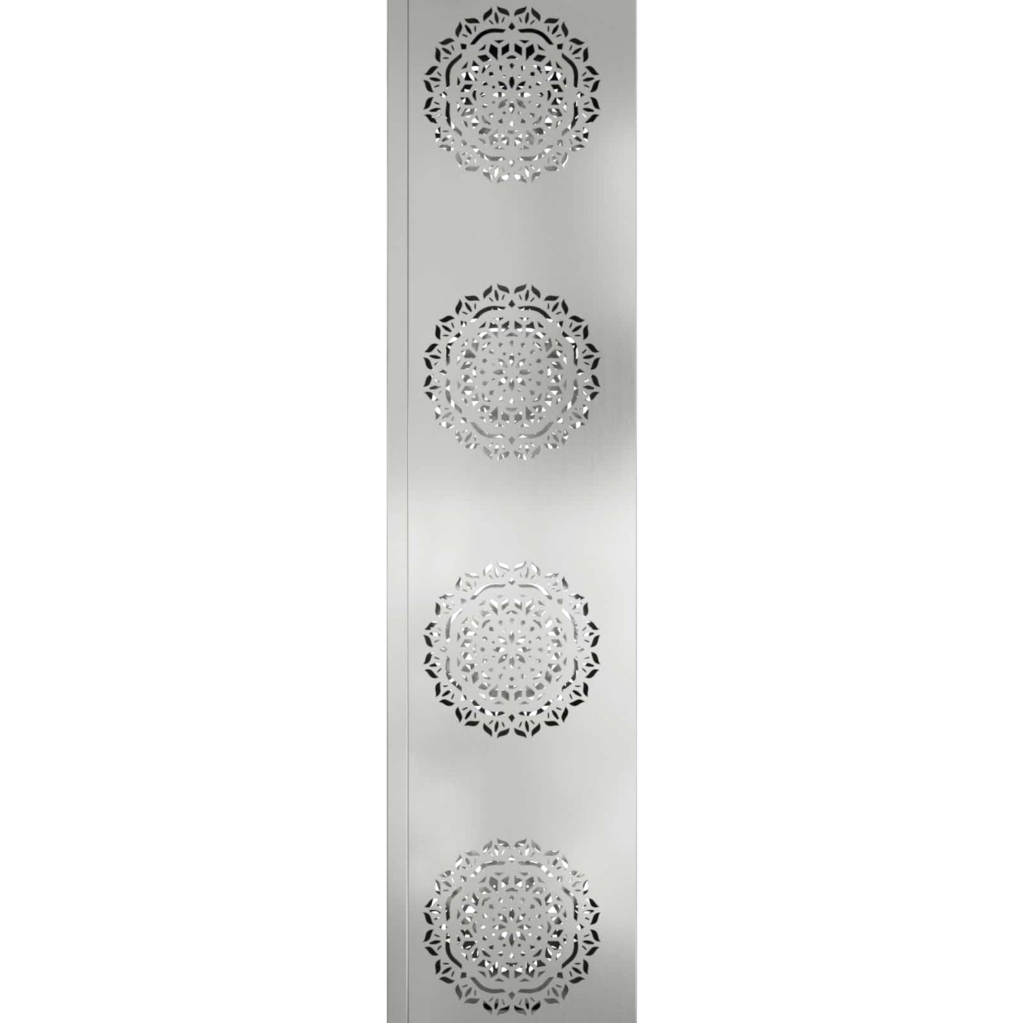 vidaXL Ηλιακό LED Φως Δρόμου 2 pcs Ασημί Γαλβανισμένο Χάλυβα