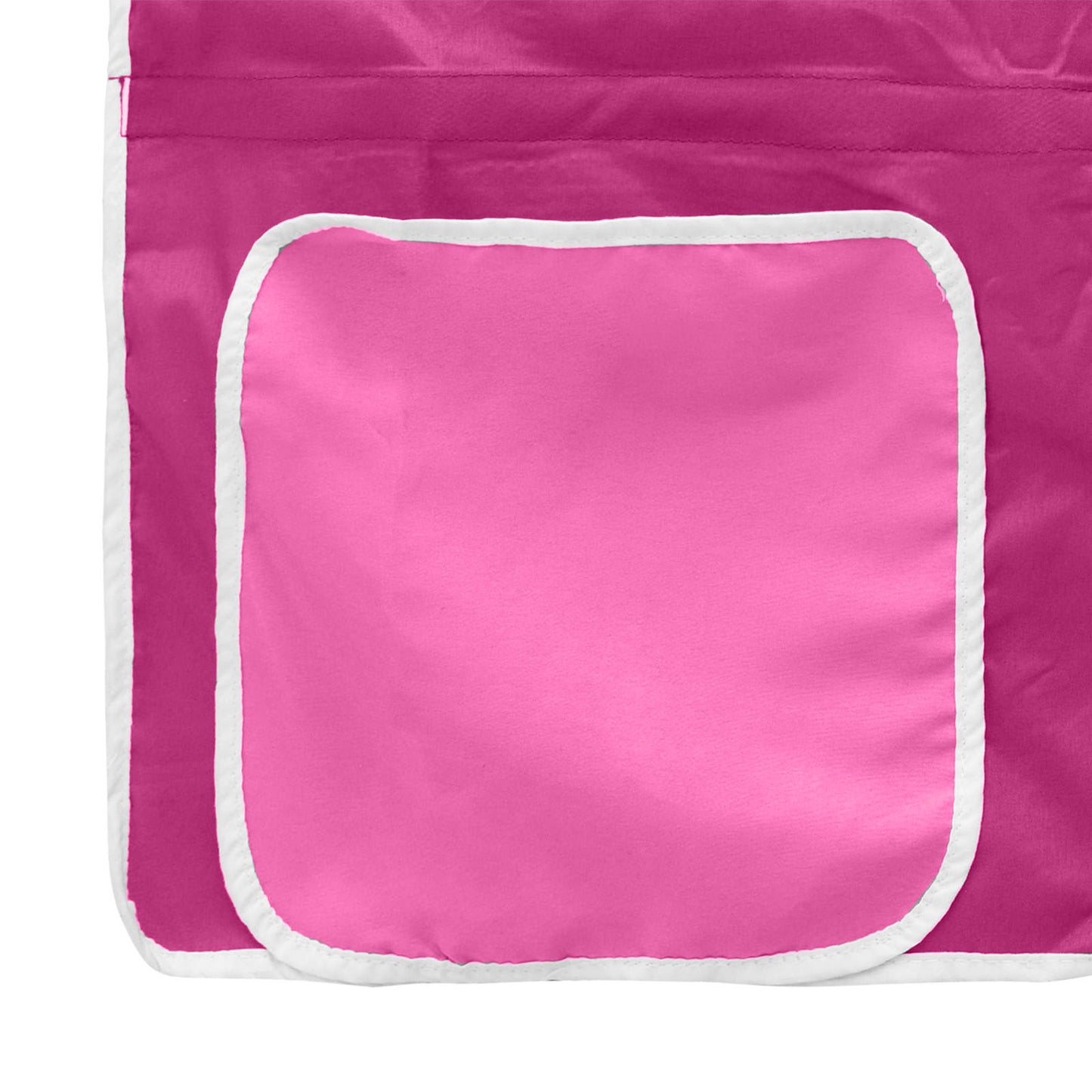 vidaXL Κρεβάτι κουκέτας για παιδιά Μαύρο και Ροζ 99,5 x 200 εκ.