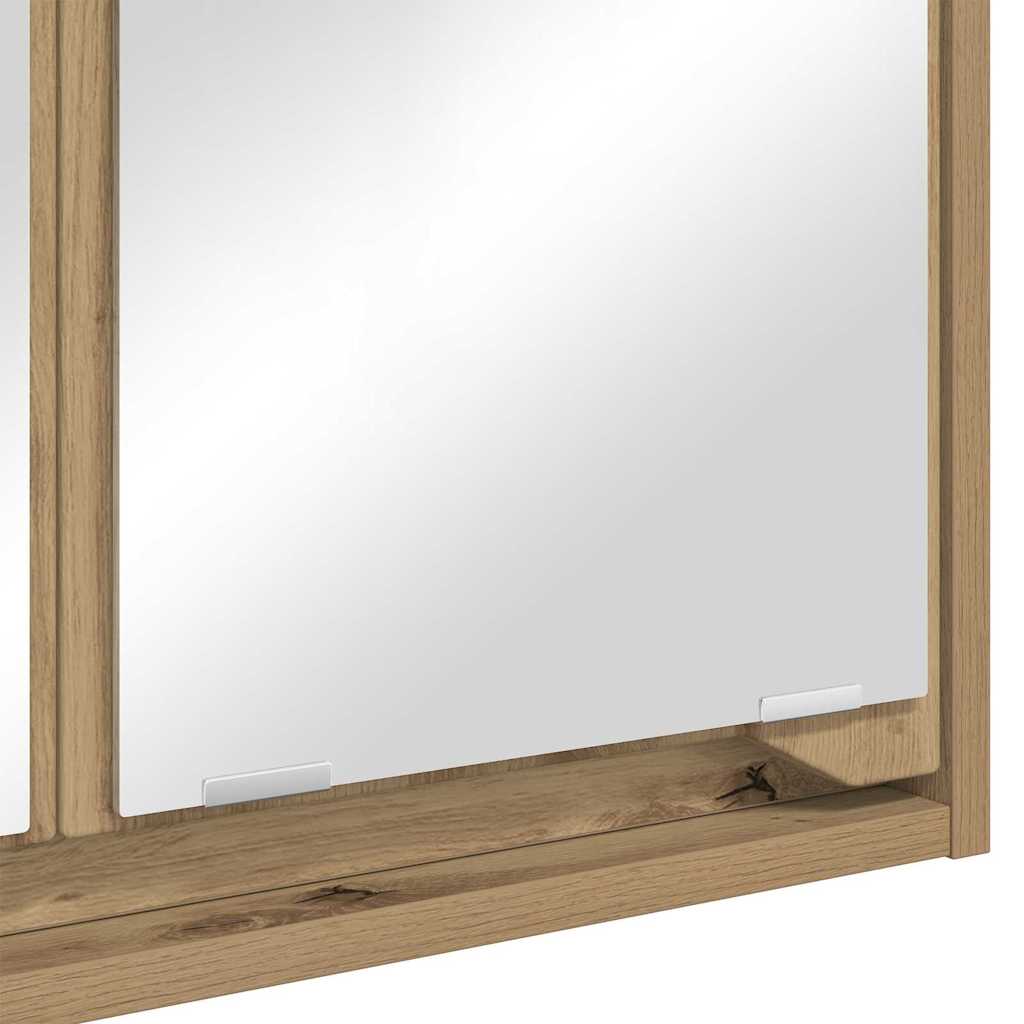 vidaXL Καθρέφτης Ντουλάπα Μπάνιου με ράφι Artisan Oak 60 x 20 x 60 cm